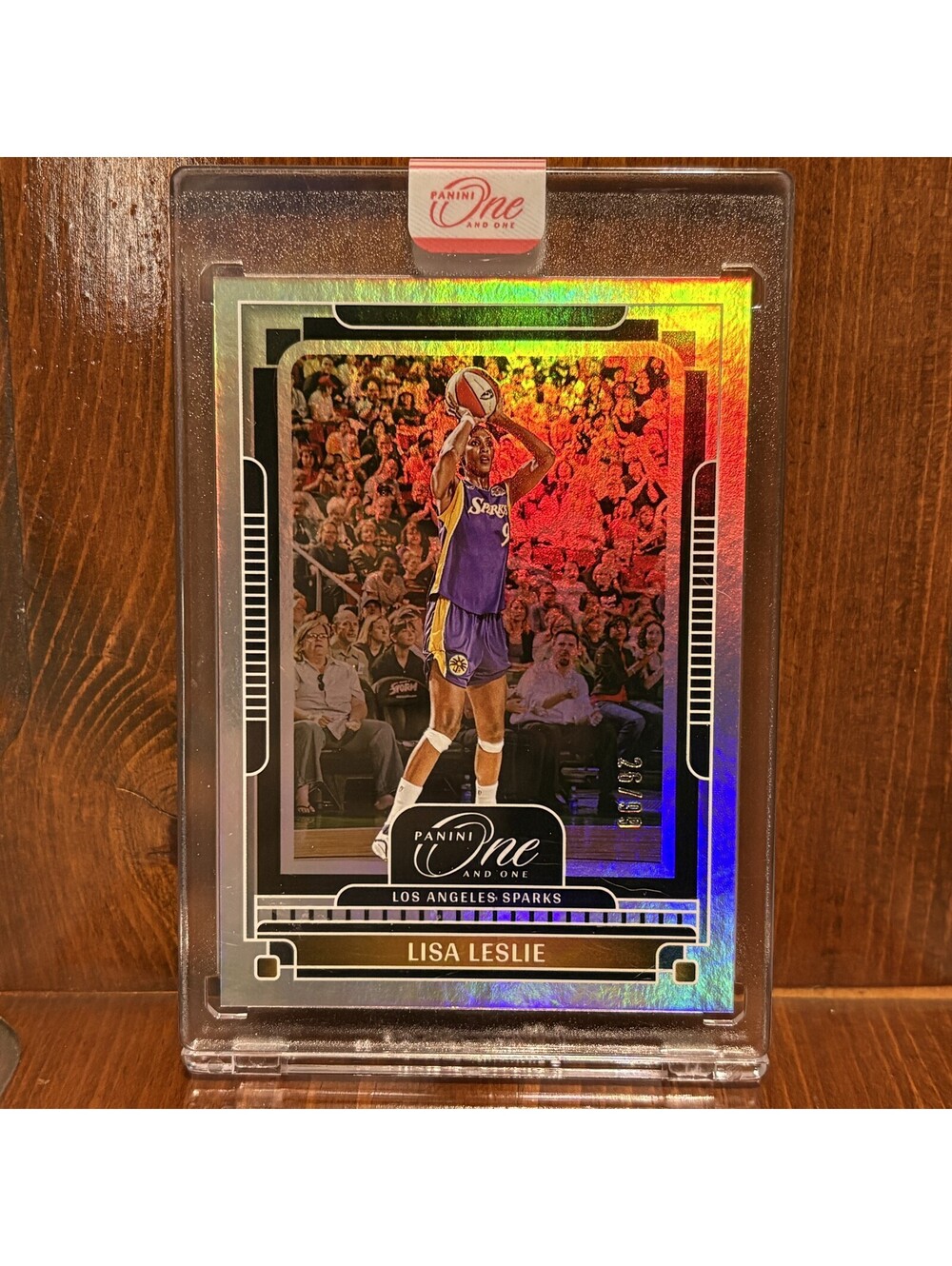 2025 Panini One and One WNBA Lisa Leslie #21 #/99 Los Angeles Sparks
